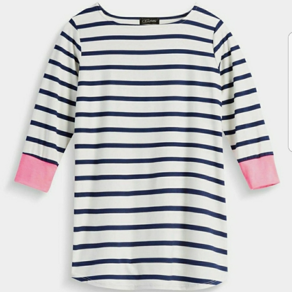 Stitch Fix Colette Chavez Pop Color Knit Top Shirt
